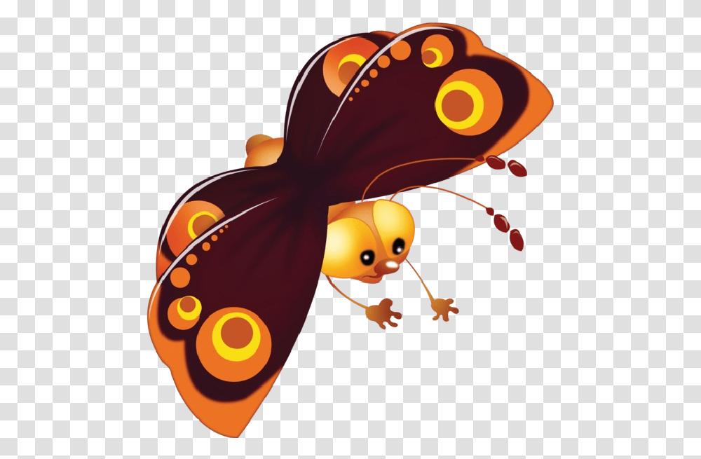Baby Butterfly Cartoon Clip Art Pictures Clipart Baby Butterfly Cartoon, Invertebrate, Animal, Wasp, Bee Transparent Png