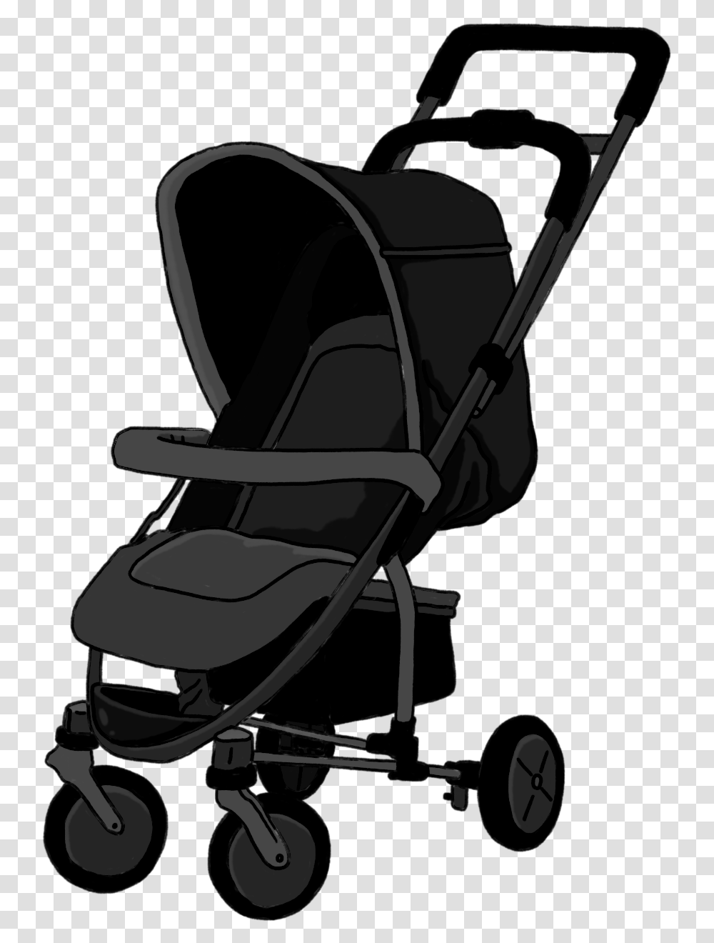 Baby Carriage, Chair, Furniture, Leisure Activities, Stroller Transparent Png