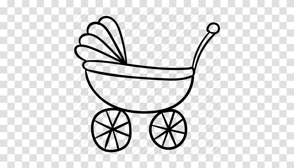 Baby Cart Pusher Walker Icon, Stroller, Furniture, Rug Transparent Png