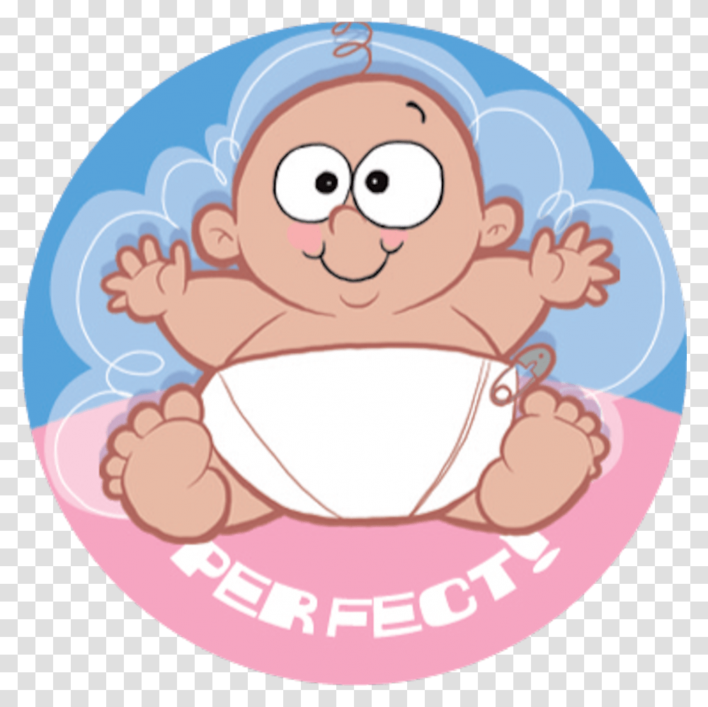 Baby Cartoon Baby Sticker, Food, Sea Life, Animal, Face Transparent Png