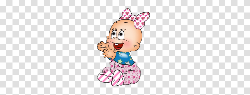 Baby Cartoon Clipart Group With Items, Performer, Person, Face Transparent Png
