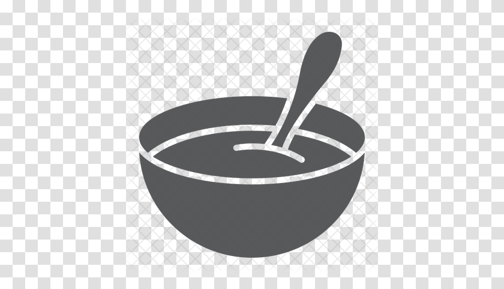 Baby Cereal Icon, Bowl, Soup Bowl, Cutlery, Spoon Transparent Png