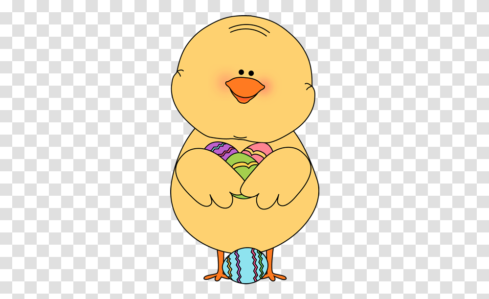 Baby Chicks With Flowers Easter Chick Clipart Full Size Clip Art Easter Chick, Doll, Toy, Giant Panda, Bear Transparent Png