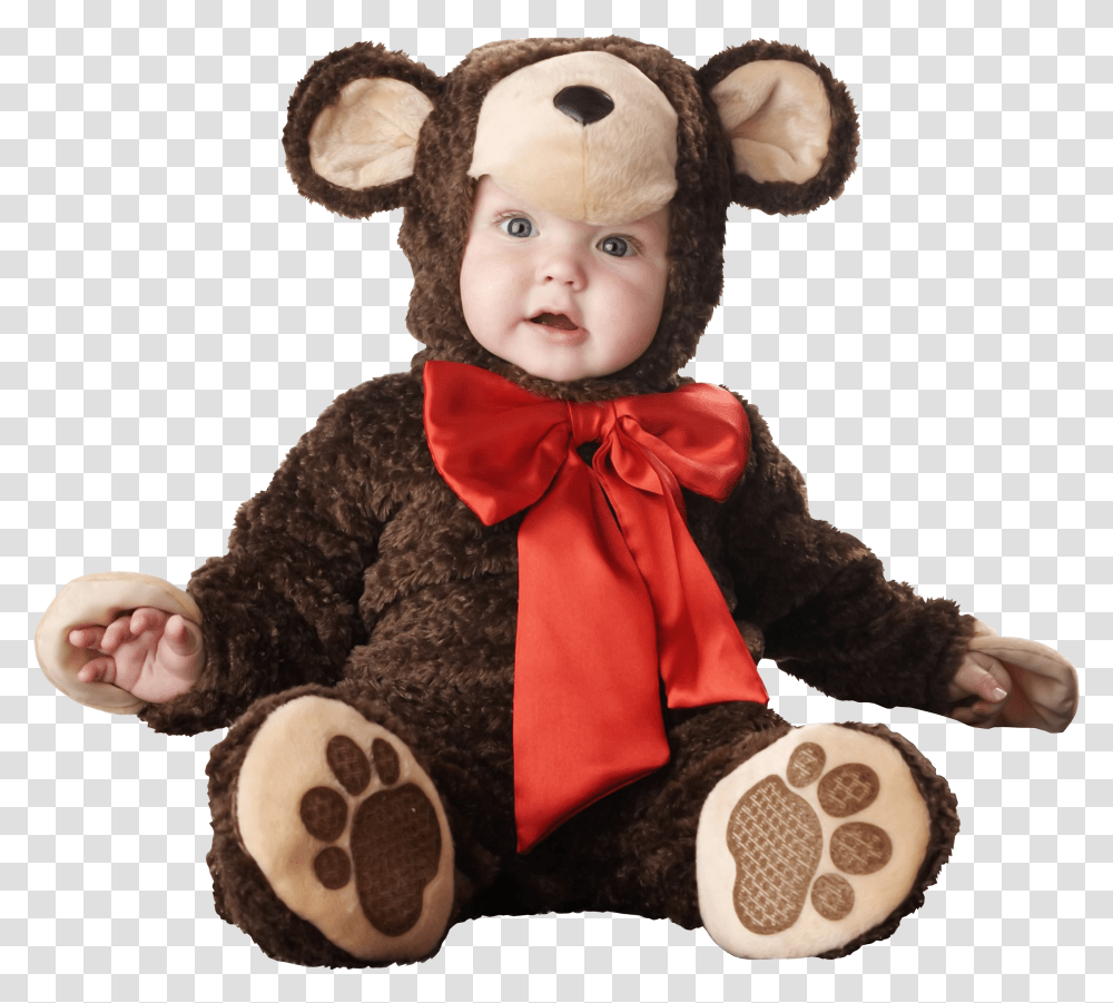 Baby Child Bear Halloween Costume Baby Transparent Png