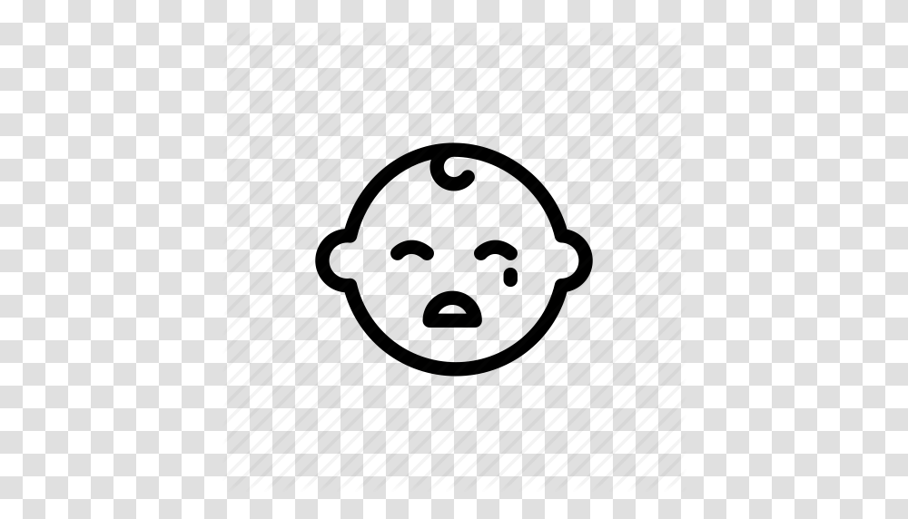 Baby Child Children Cry Crying Kid Sad Icon, Plant, Fruit, Food, Grenade Transparent Png