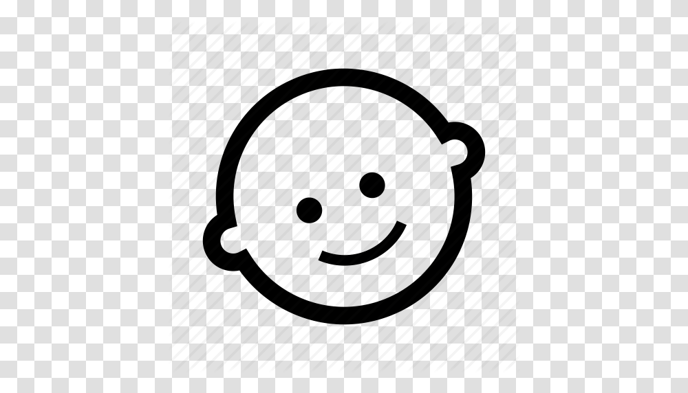 Baby Child Children Face Girl Kid Smile Icon, Stencil, Sport, Sports, Bowling Transparent Png