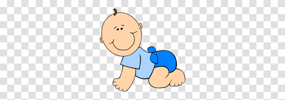 Baby Clip Art, Crawling Transparent Png