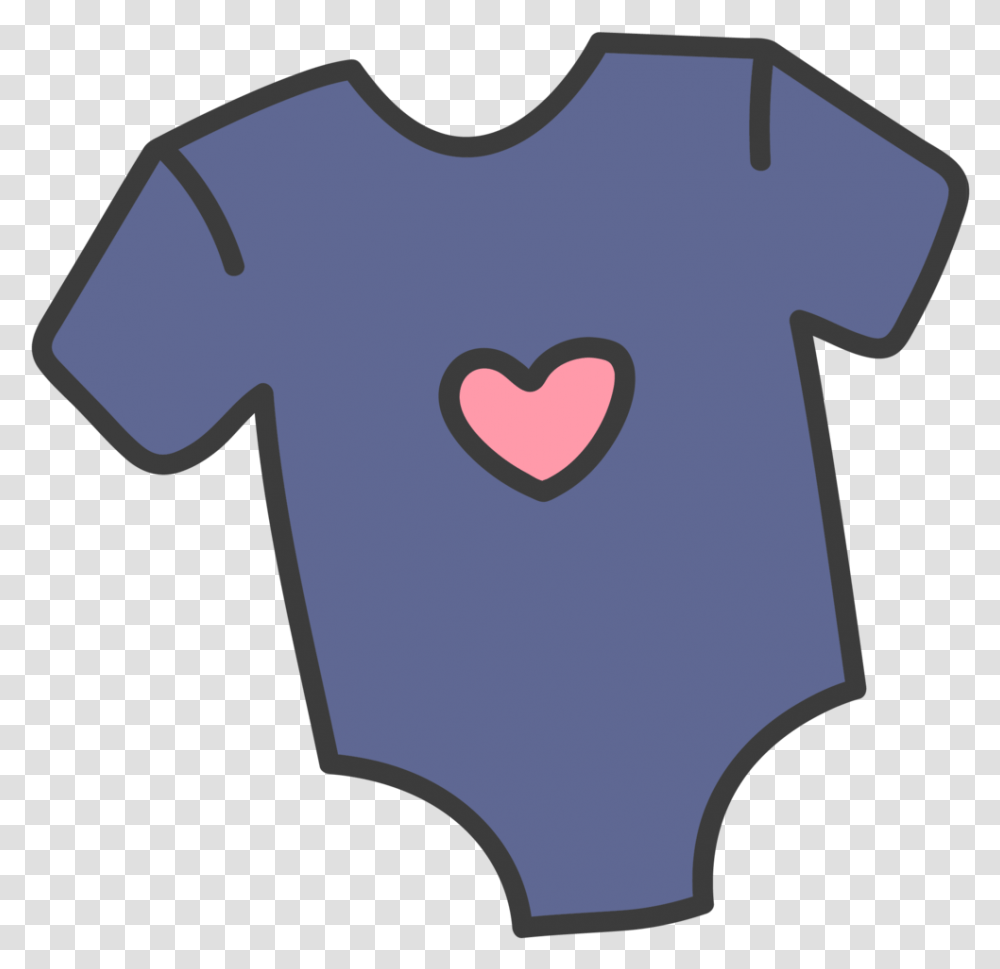 Baby Clothes Cartoon Images Download Baby Clothes Clipart, Heart, Shirt, Hand Transparent Png