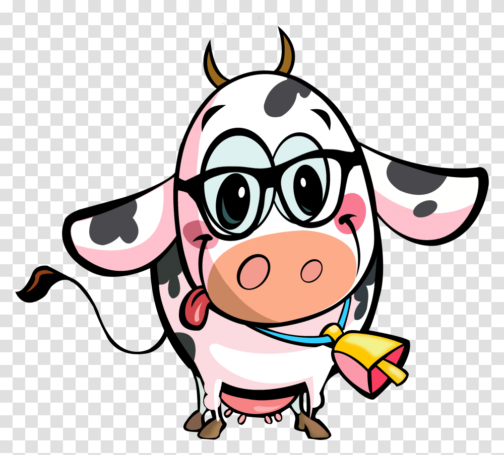 Baby Cow Cartoon Clipart Download Baby Cow Cartoon, Face, Head, Photography, Portrait Transparent Png