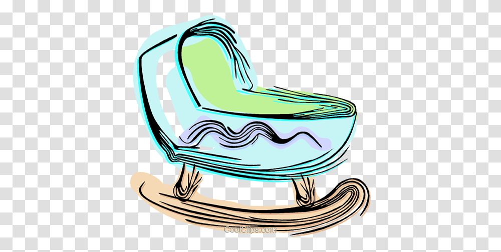 Baby Cradle Clipart Free Clipart, Furniture, Rocking Chair Transparent Png