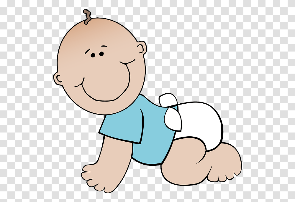 Baby, Crawling, Snowman, Winter Transparent Png