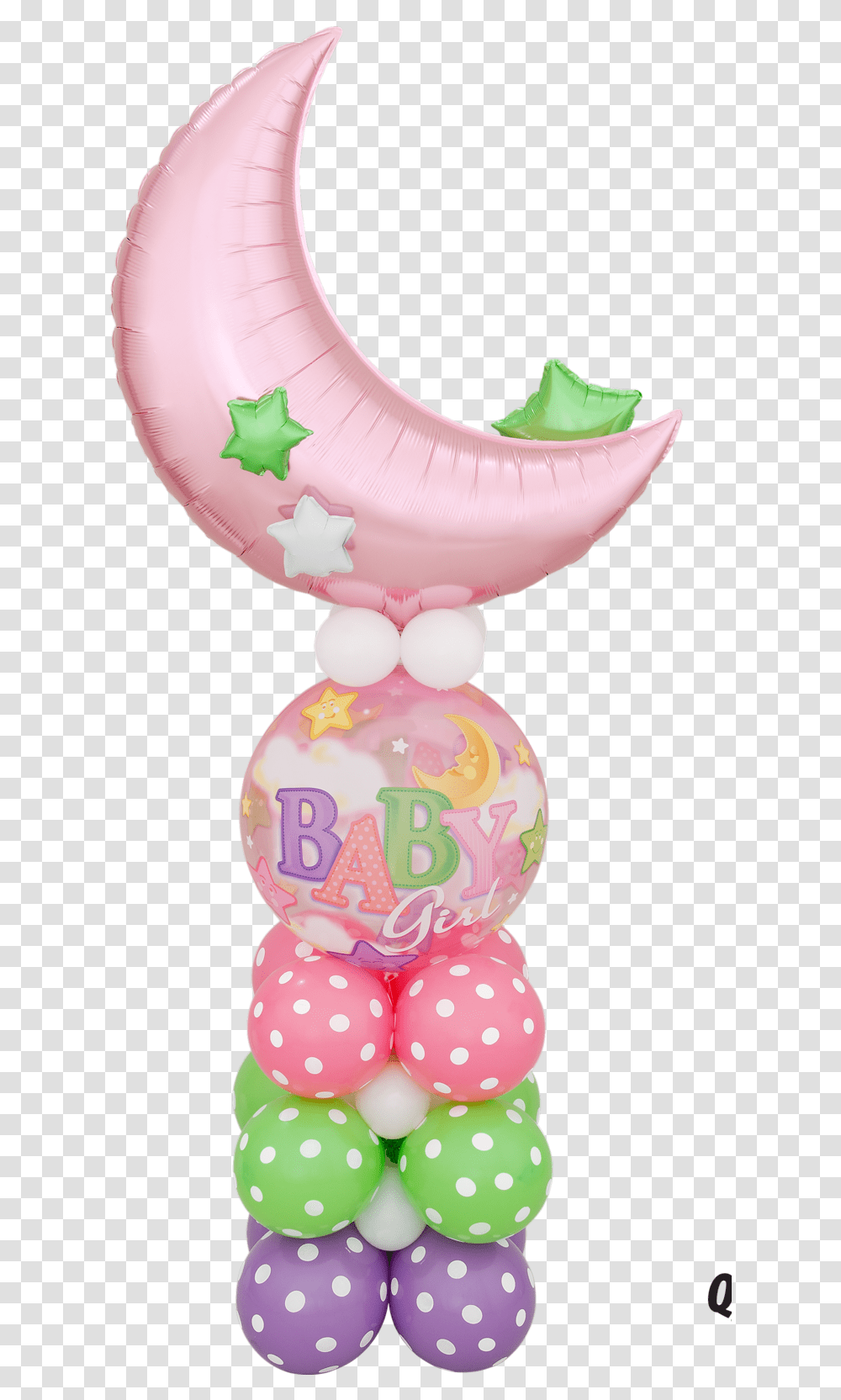Baby Crescent Moon Download Balloon, Toy, Inflatable, Jaw, Stomach Transparent Png
