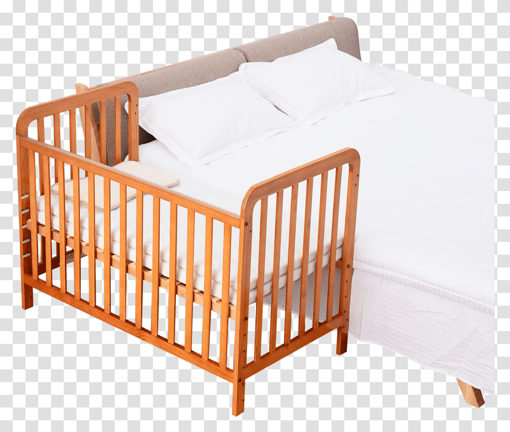 Baby Crib, Furniture, Bed, Cradle, Mattress Transparent Png