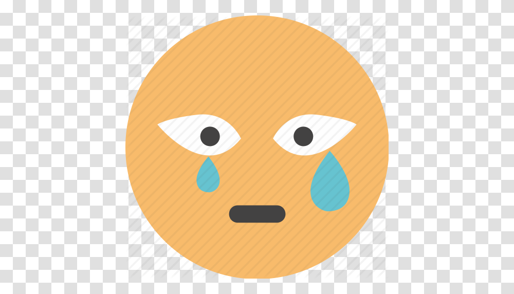 Baby Crying Emoji Face Feel Weeping Icon, Food, Palette, Paint Container, Egg Transparent Png