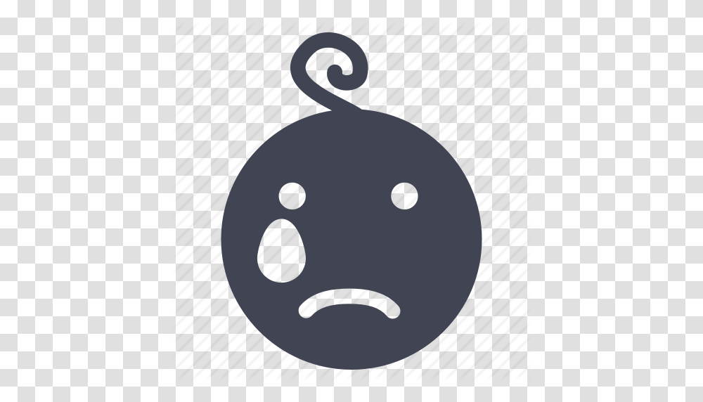 Baby Crying Emoticon Face Maternity Sad Smiley Icon, Bowling Ball, Sport, Sports, Soccer Ball Transparent Png