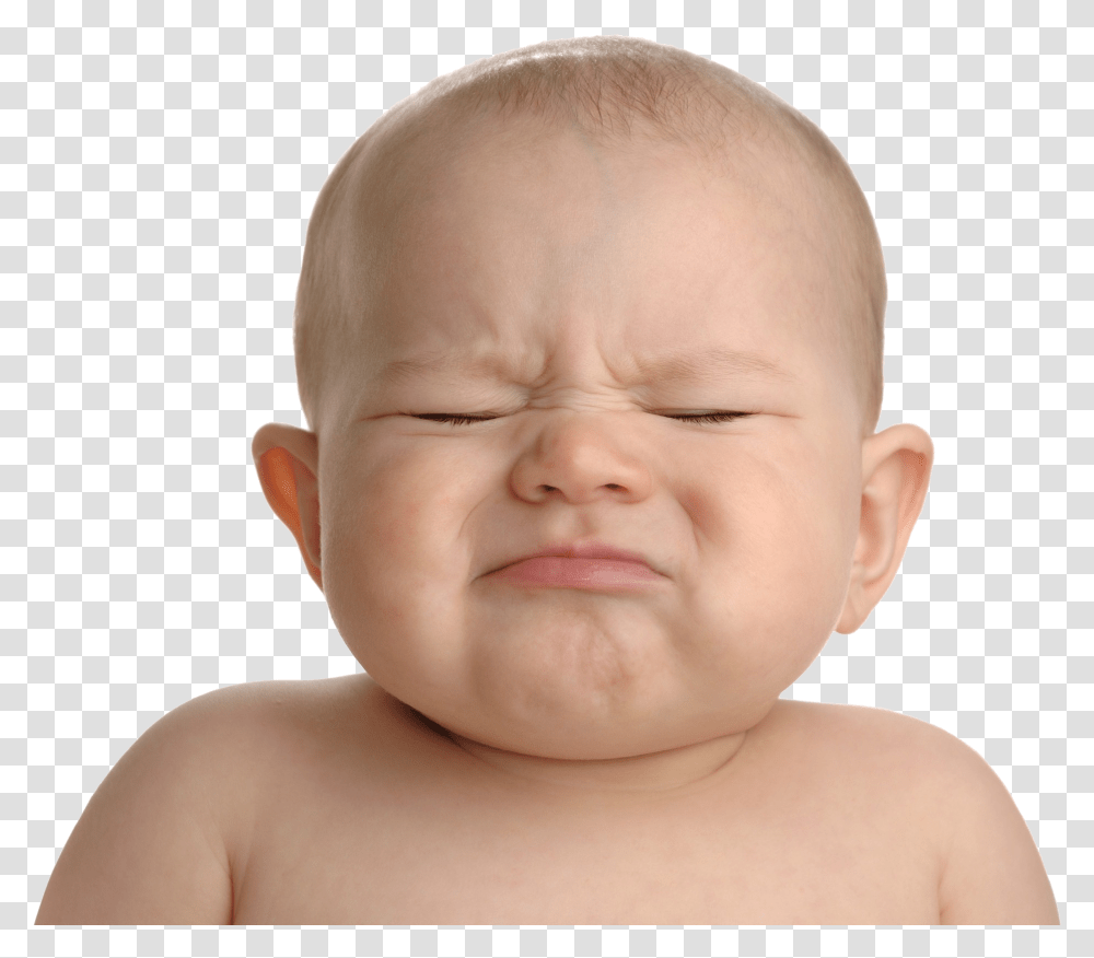 Baby Crying Image With Background Constipated Child, Person, Human, Face, Head Transparent Png