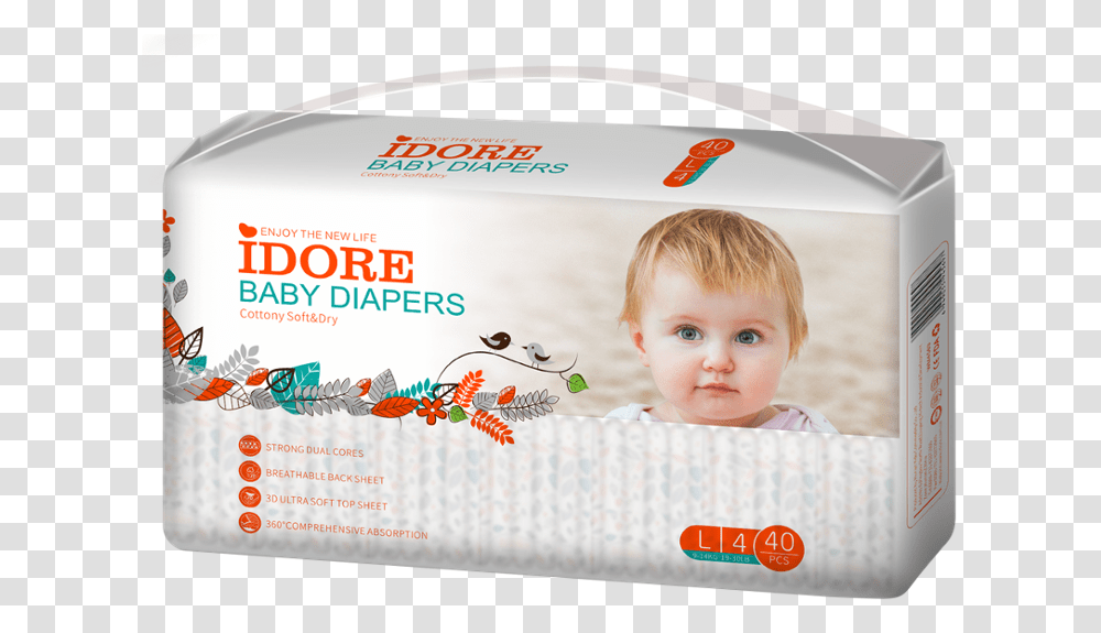 Baby Diaper Baby, Person, Id Cards, Label Transparent Png