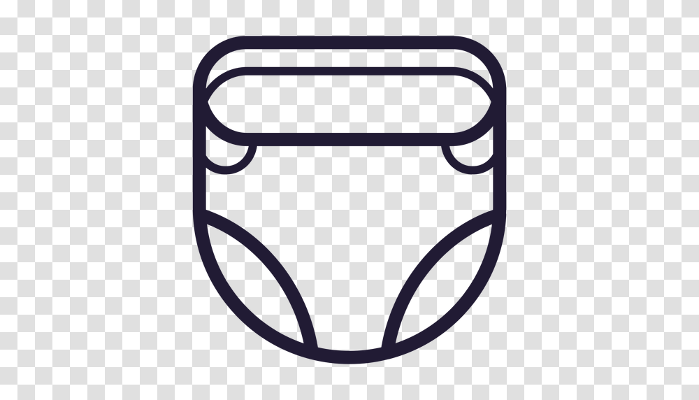 Baby Diaper Stroke Icon, Armor, Shield, Light, Weapon Transparent Png