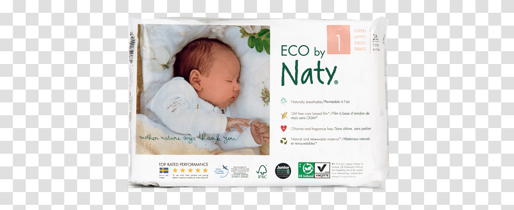 Baby Diapers Single Pack Size Naty Diapers, Person, Human, Newborn, Advertisement Transparent Png