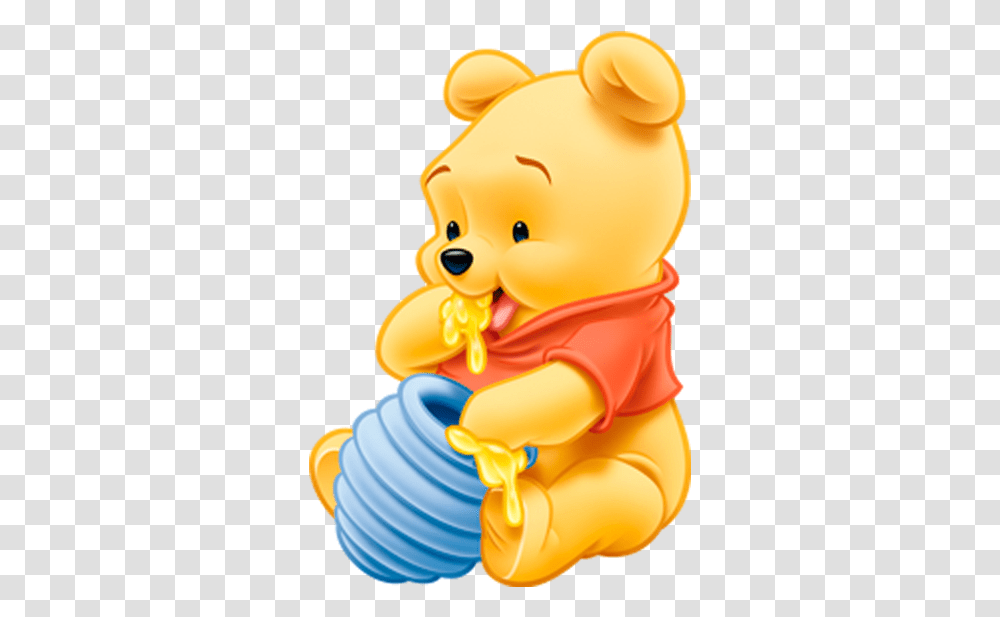 Baby Disney Winnie The Pooh, Toy, Food Transparent Png