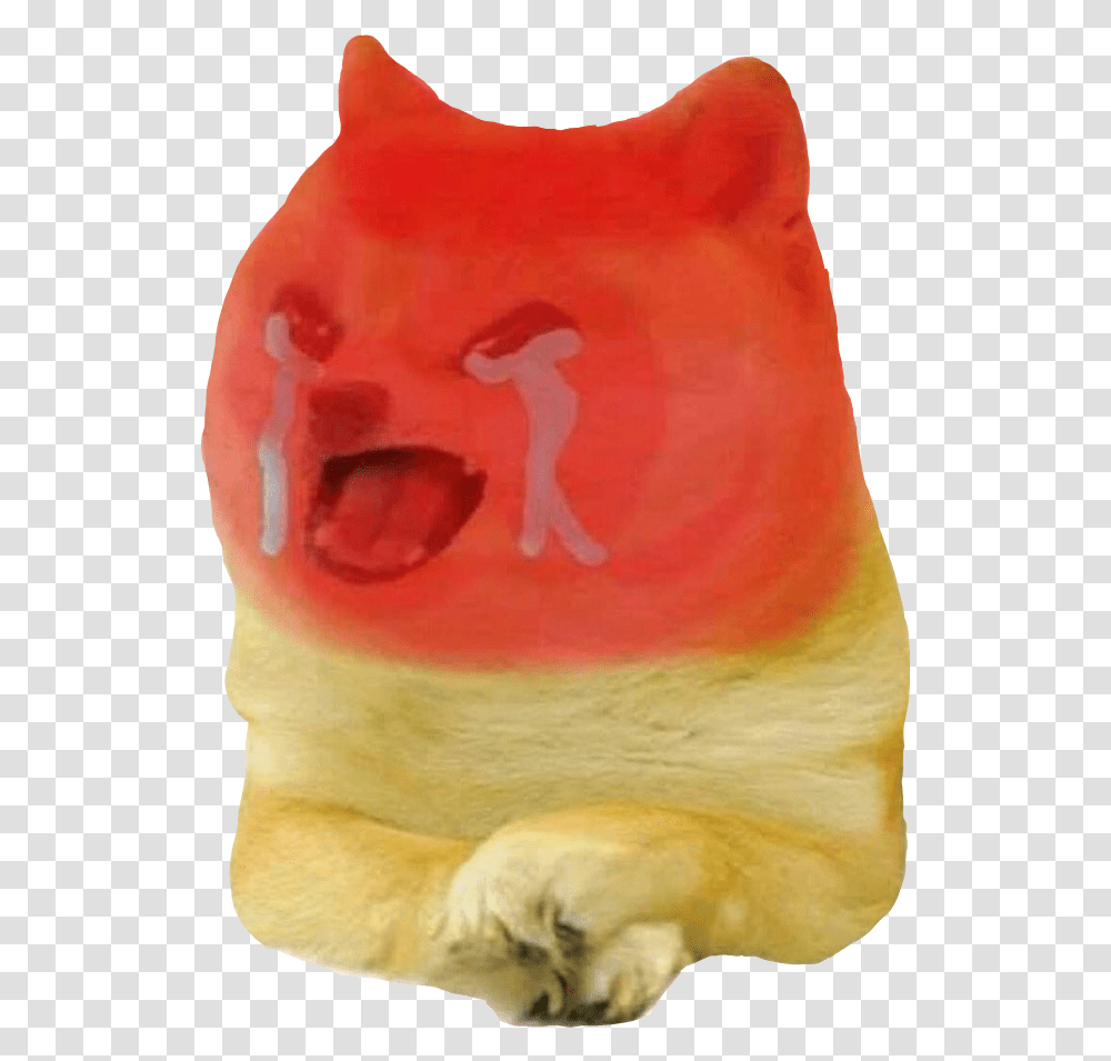 Baby Doge Crying Meme, Heel, Cushion, Food, Plant Transparent Png