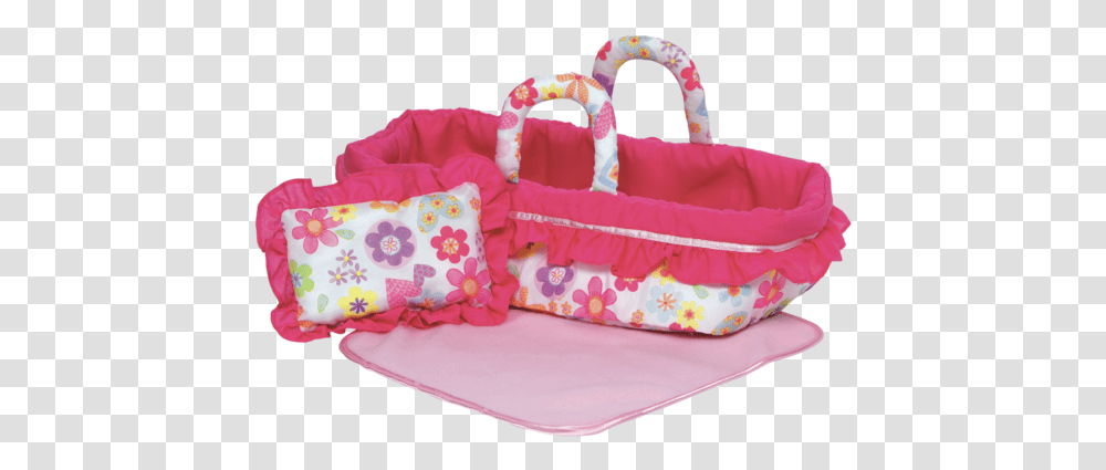 Baby Doll Bed Baby Accessories, Furniture, Bag, Pillow, Cushion Transparent Png