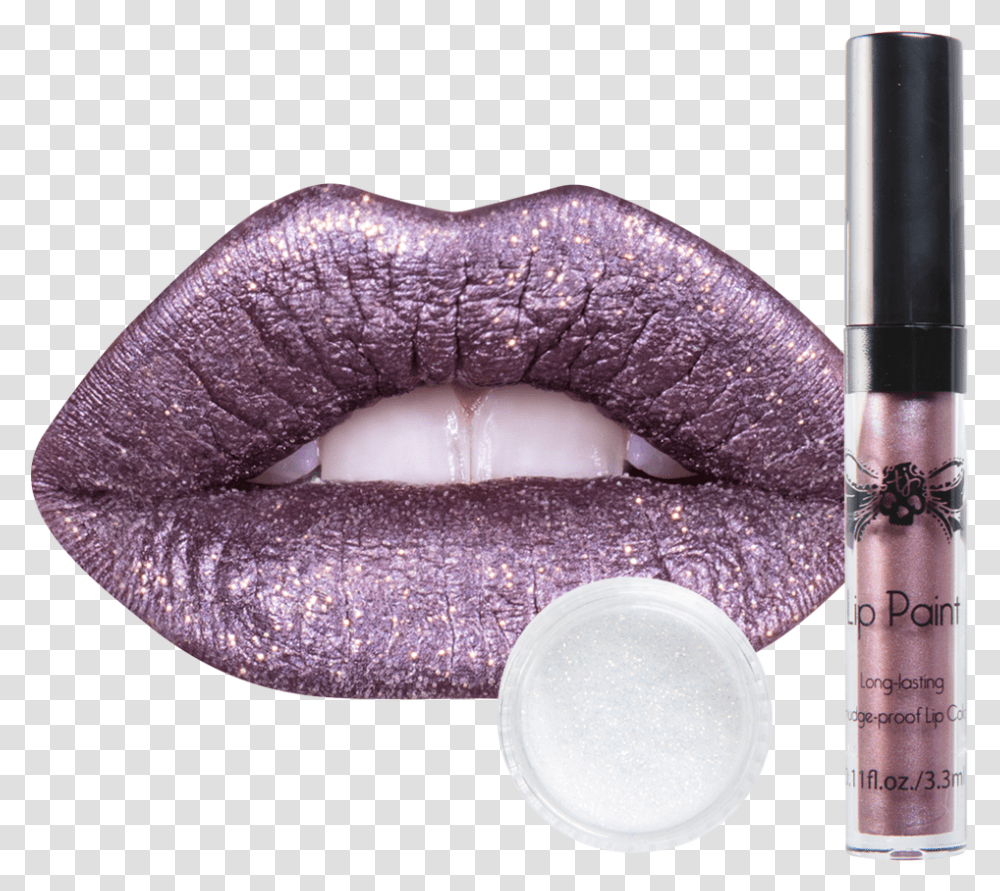 Baby Doll Metallic Lip Color Tattoo Junkee, Cosmetics, Lipstick, Mouth Transparent Png