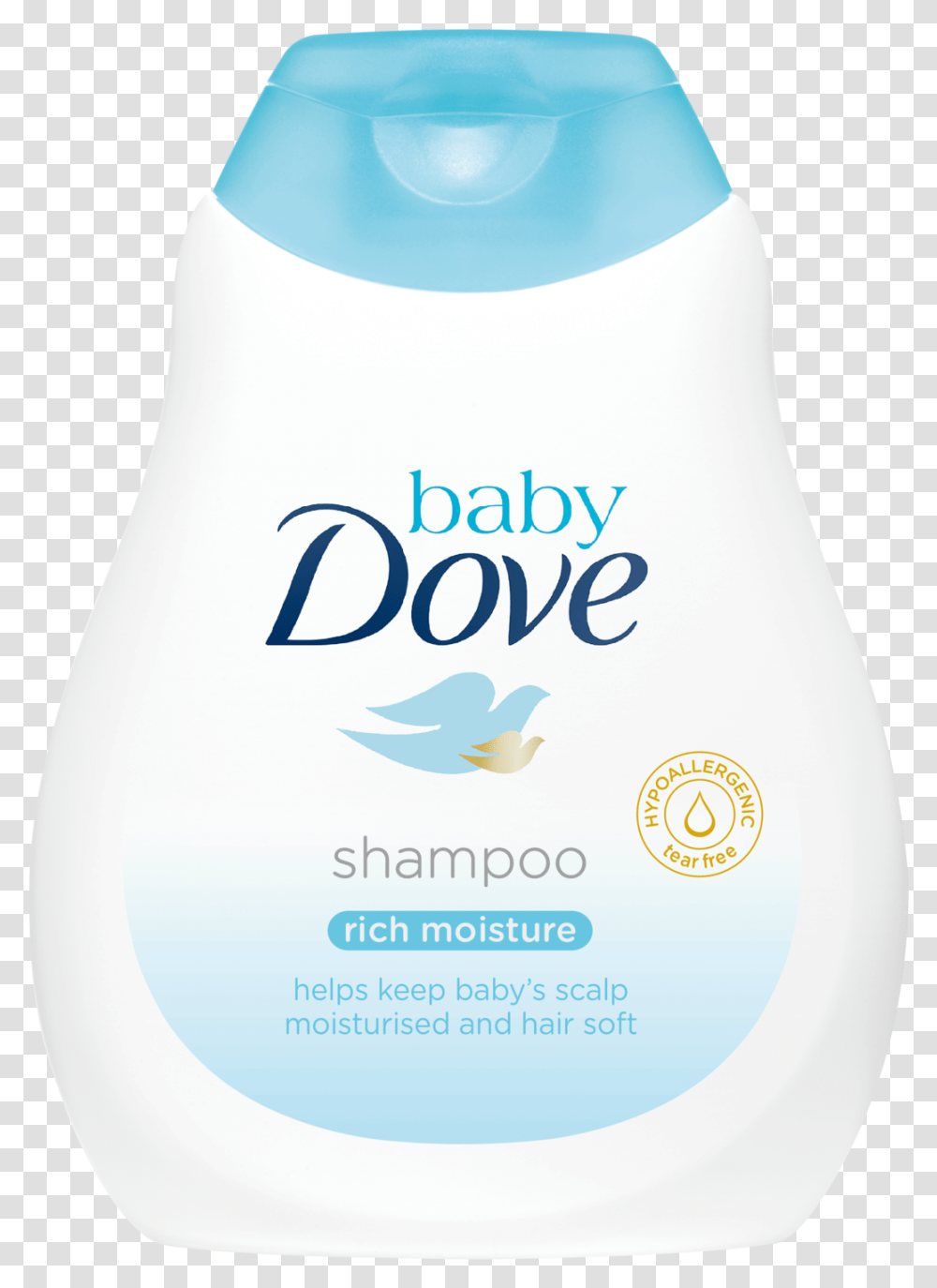 Baby Dove Rich Moisture Lotion, Bottle, Shampoo, Cosmetics, Sunscreen Transparent Png