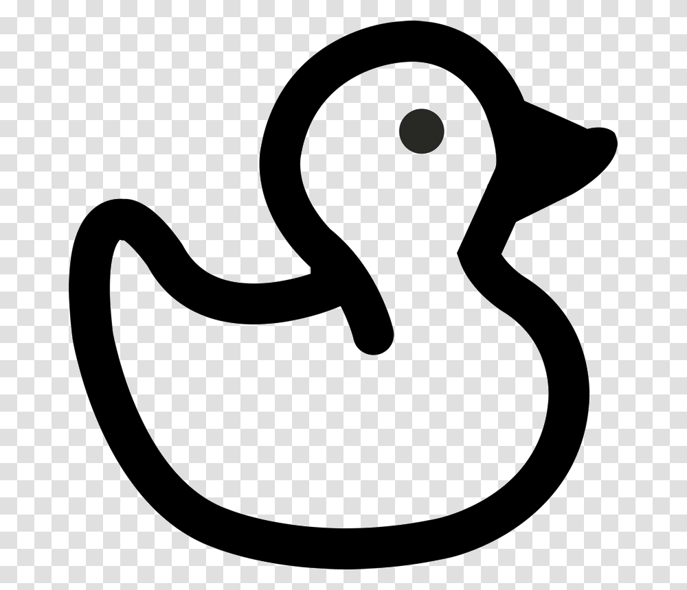 Baby Duck Symbol, Stencil, Number, Label Transparent Png