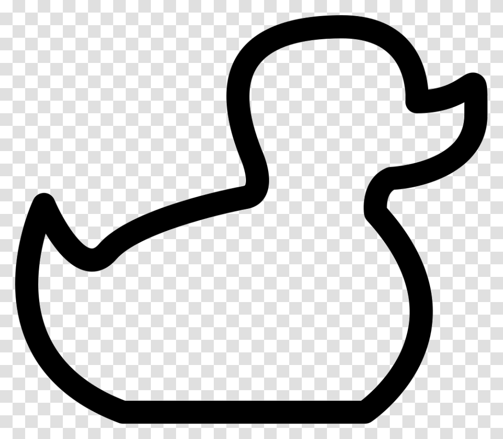 Baby Duck Toy Outline Contorno De Figuras De Animales, Stencil, Silhouette, Bird, Smoke Pipe Transparent Png