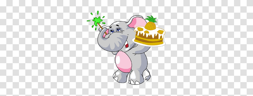 Baby Elephant Cute Birthday Cartoon Clip Art Images All Images Are, Performer, Leisure Activities, Juggling, Sweets Transparent Png