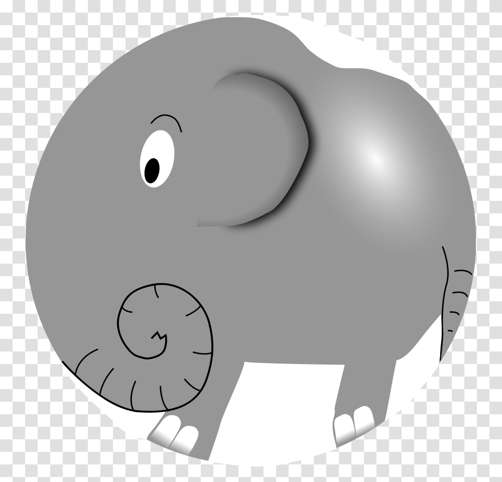 Baby Elephant Elephant Cartoon, Snail, Invertebrate, Animal, Photography Transparent Png