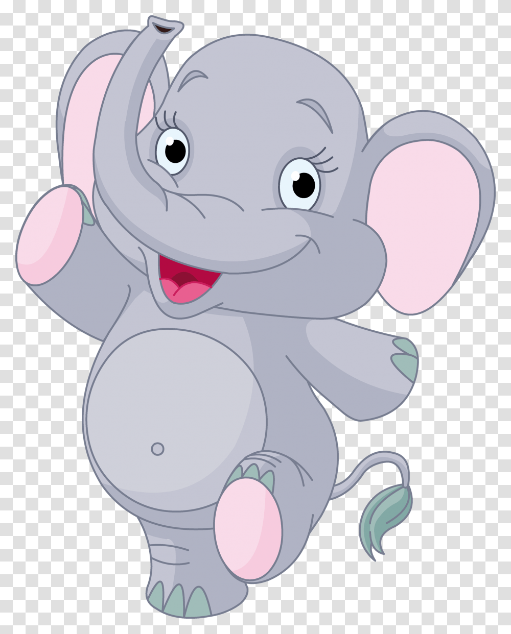 Baby Elephant Elephant Images Hd Photo Clipart Cute Cartoon Baby Elephant, Drawing, Animal, Mammal Transparent Png