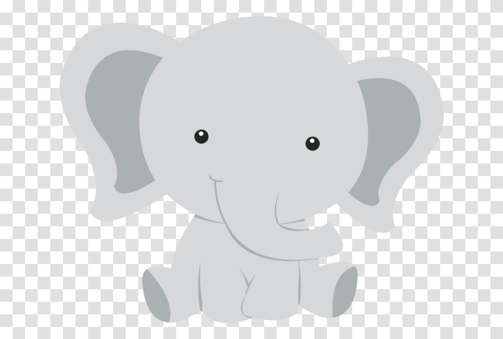 Baby Elephant For Baby Shower Clipart Download Elephant Head Baby Shower, Wildlife, Mammal, Animal Transparent Png