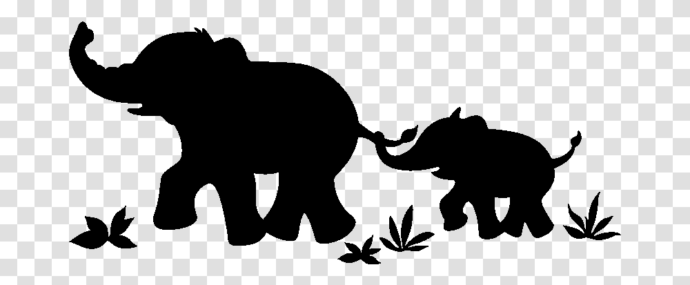 Baby Elephant Silhouette, Gray, World Of Warcraft Transparent Png