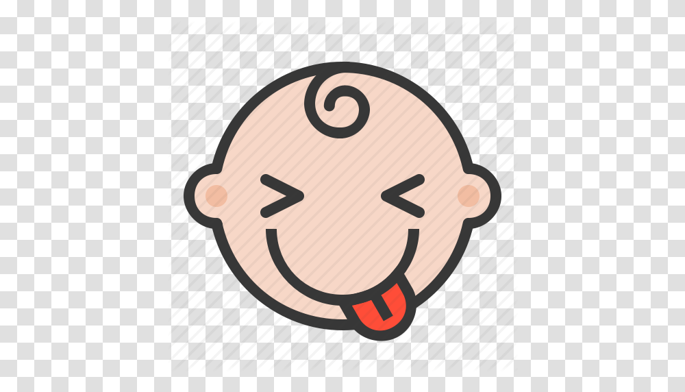 Baby Emoji Emoticon Expression Naughty Icon, Face, Food, Hand Transparent Png