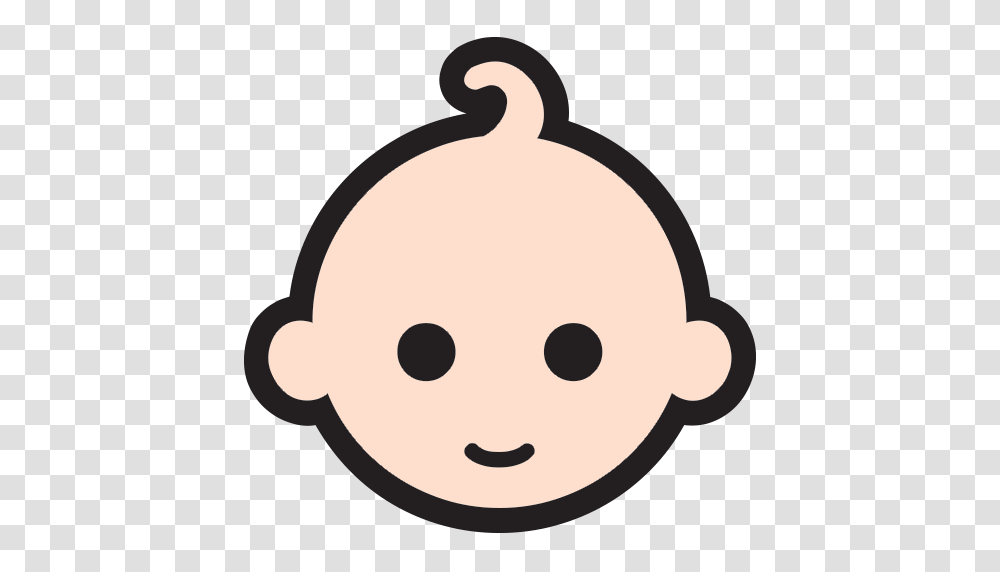 Baby Emoji For Facebook Email Sms Id, Stencil Transparent Png