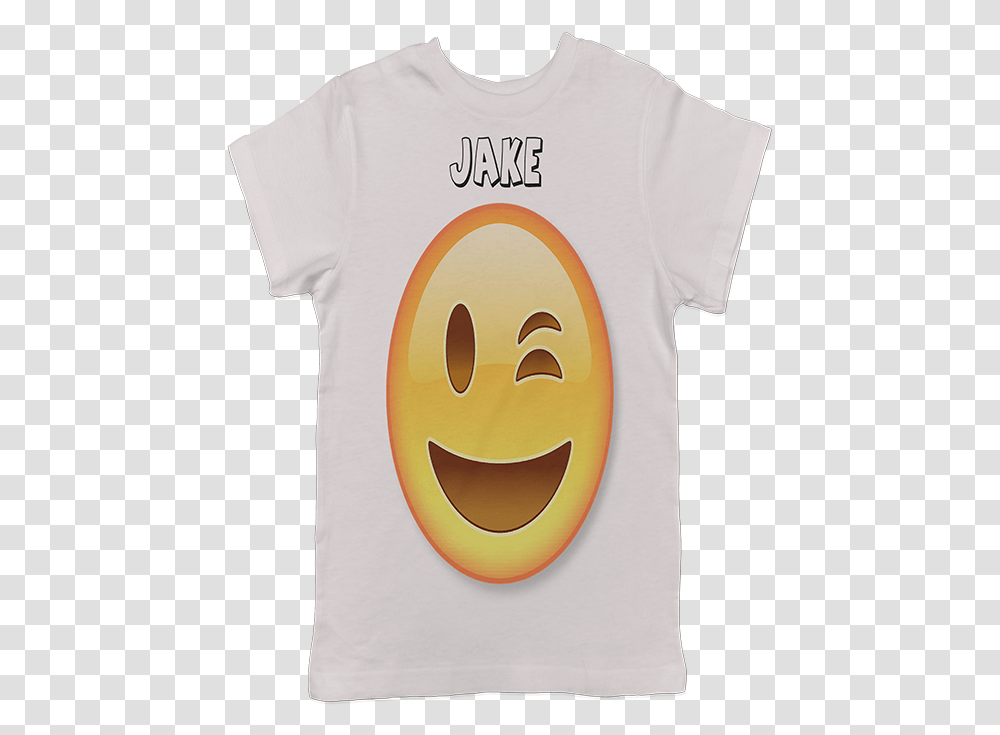 Baby Emoji Smiley, Apparel, T-Shirt Transparent Png