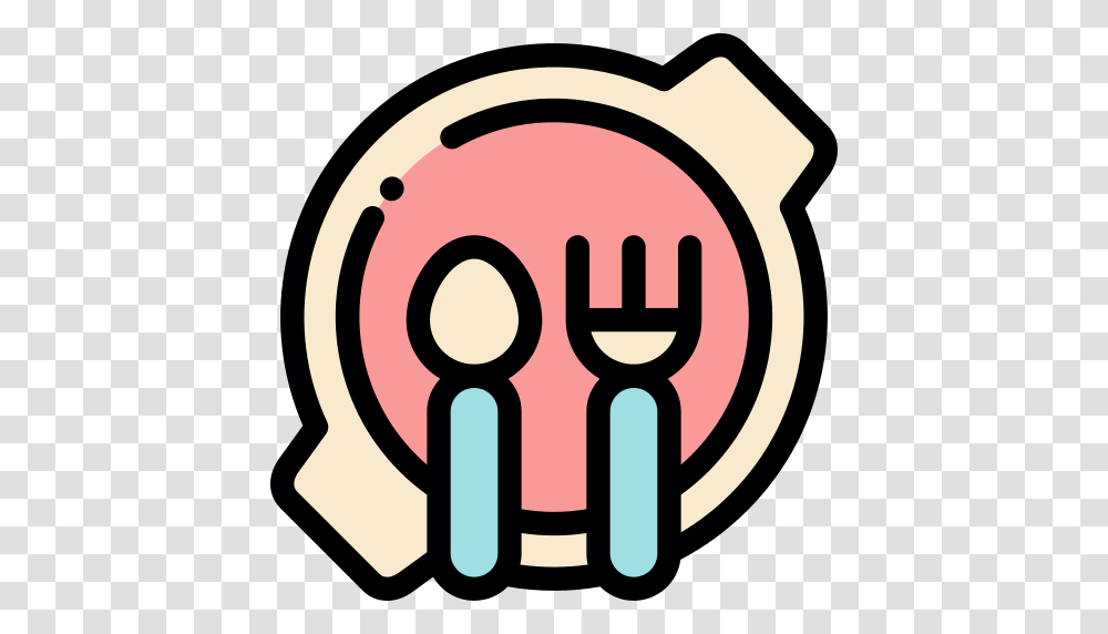 Baby Feeding Eat Icon, Wristwatch, Cutlery Transparent Png