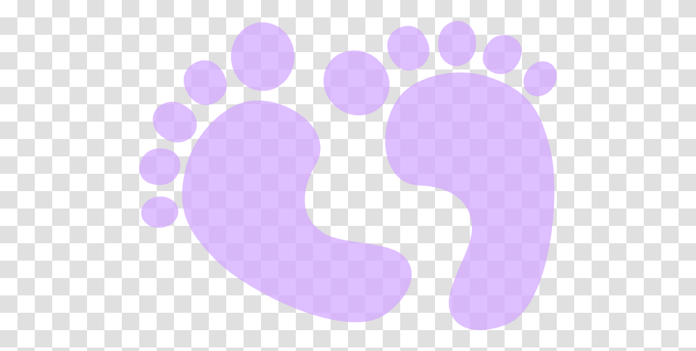 Baby Feet Clip Art, Footprint, Purple Transparent Png