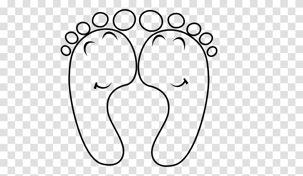 Baby Feet Clip Art, Footprint Transparent Png
