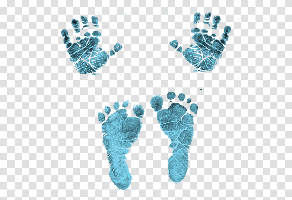 Baby Feet Clipart Baby Hand Prints Clipart, Footprint Transparent Png