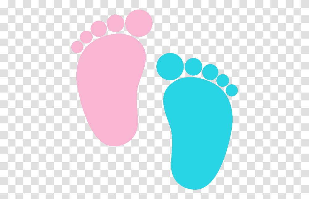 Baby Feet Clipart Background, Footprint Transparent Png