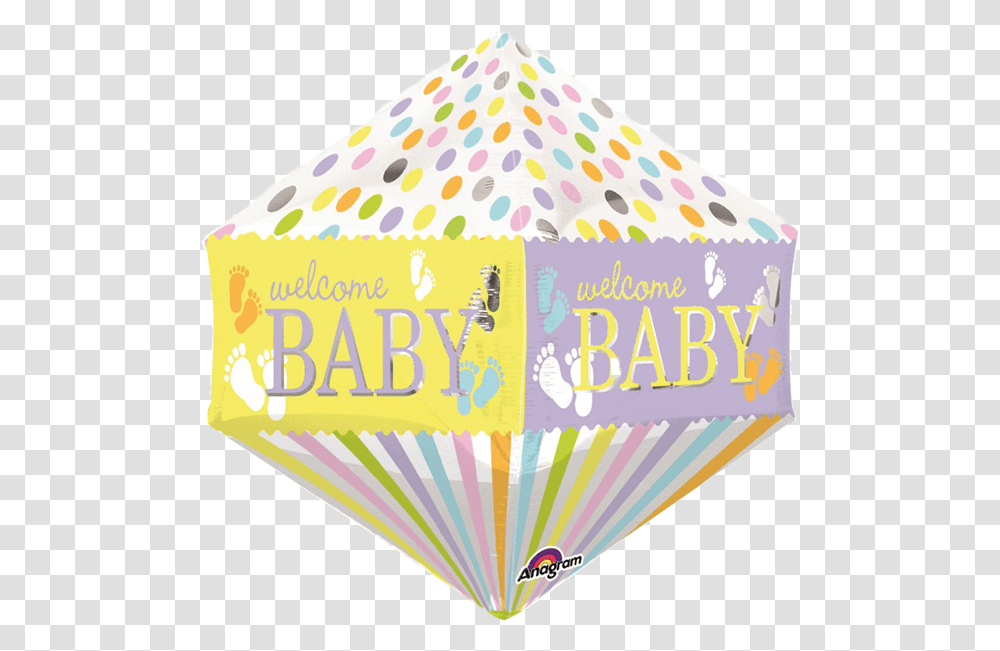 Baby Feet Gender Neutral Balloon Triangle, Tent, Camping, Leisure Activities, Rug Transparent Png