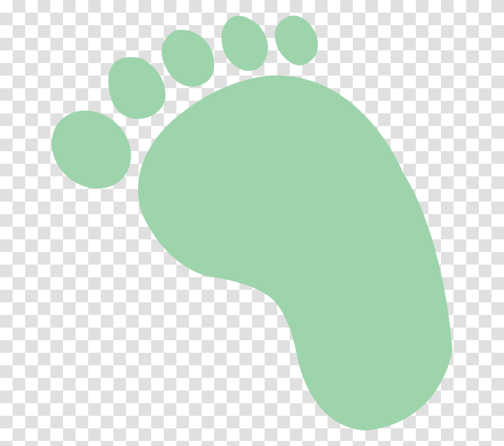 Baby Feet Heart Vector Circle, Footprint, Tennis Ball, Sport, Sports Transparent Png