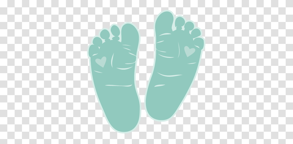 Baby Feet Scrapbook Cute Clipart For Silhouette, Apparel, Heel, Footprint Transparent Png