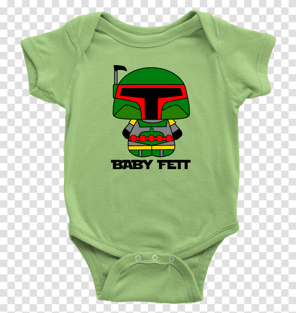 Baby Fett Funny Boba Star Wars Inspired Unisex Bodysuit Infant Bodysuit, Clothing, Apparel Transparent Png