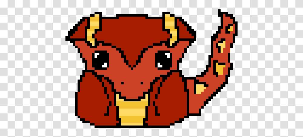 Baby Fire Dragon Pixel Art Clip Art, Rug, Heart, Weapon, Weaponry Transparent Png