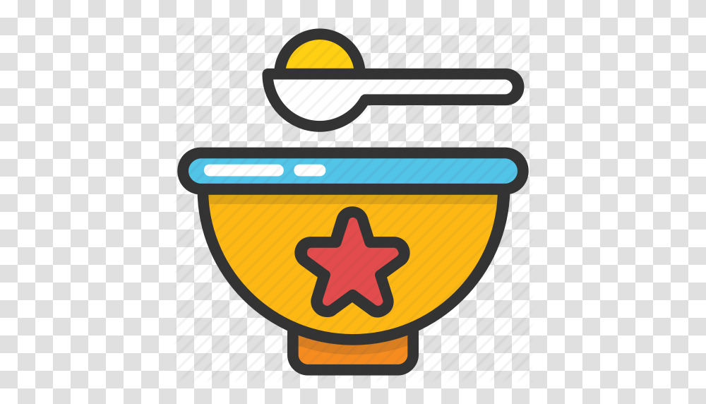 Baby Food Baby Meal Baby Nutrition Mash Food Spoon Icon, Star Symbol, Road Sign, Security Transparent Png