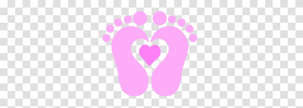 Baby Foot Print Clipart, Footprint, Heart, Rug Transparent Png